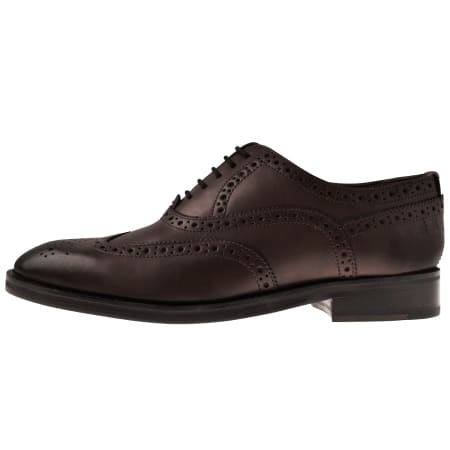 Ted Baker Arniie Brogues Shoes Brown Mainline Menswear